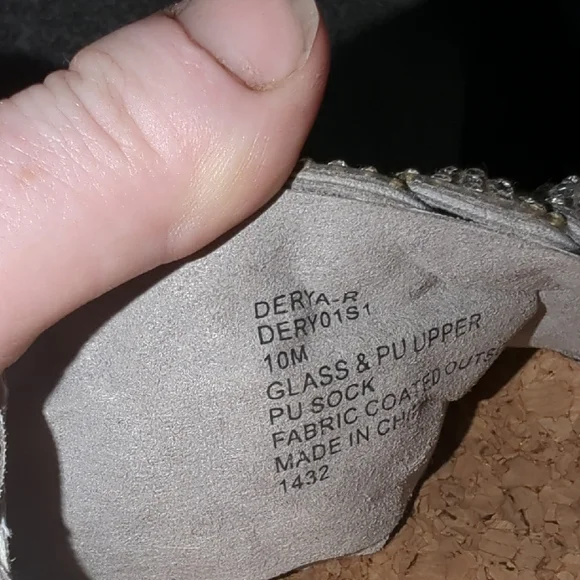 Steve Madden Silver Braided Slide Sandals - Picture 8 of 8